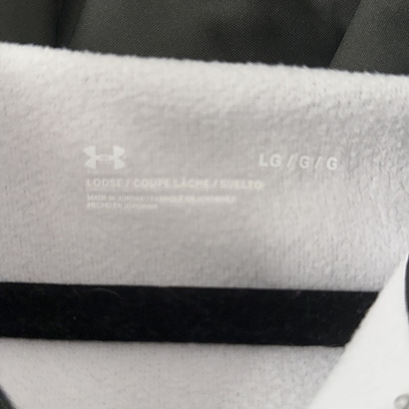 Under Armour Men’s Hoodie with 1/4 zip Large Gray - Picture 2 of 6